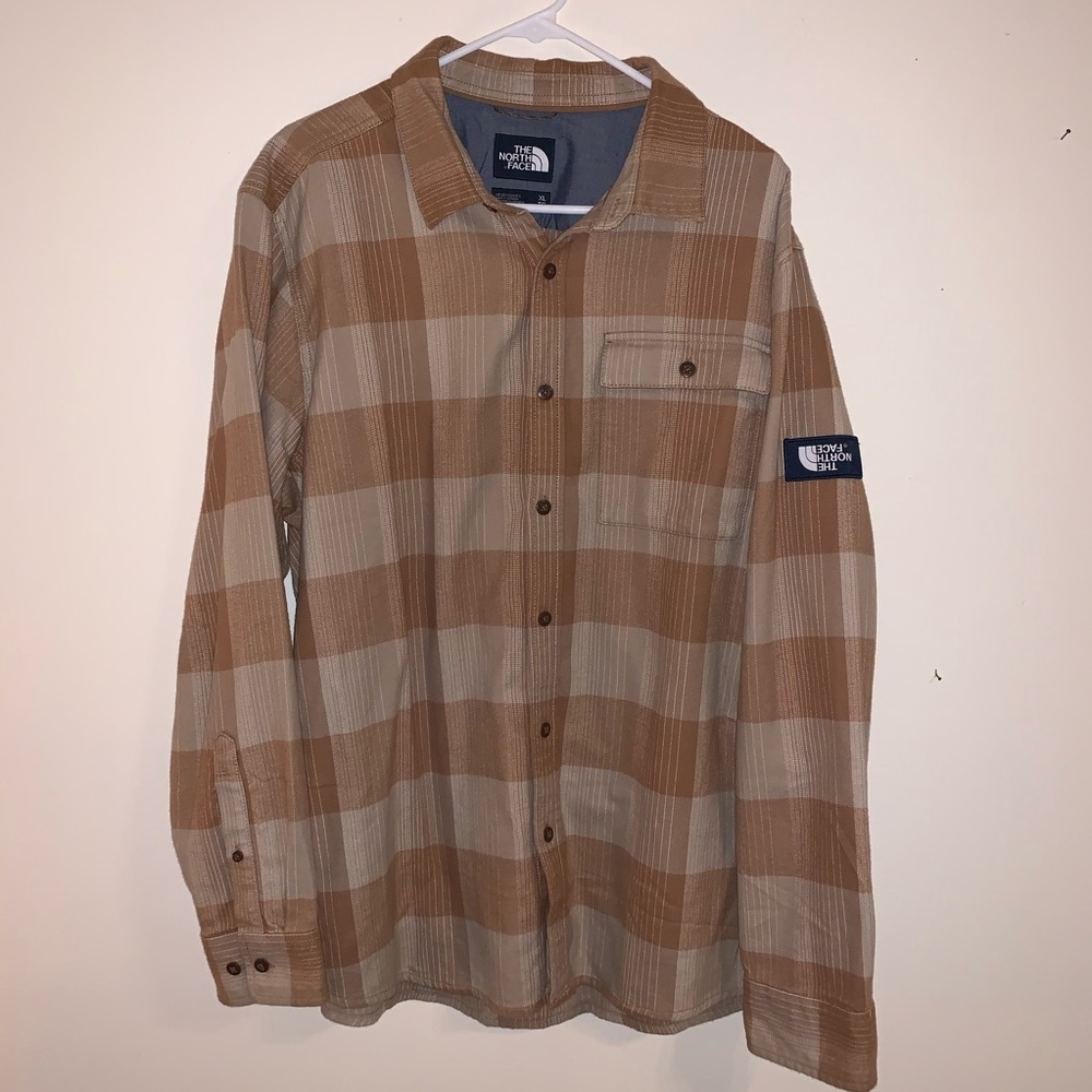 North Face flannel shirt